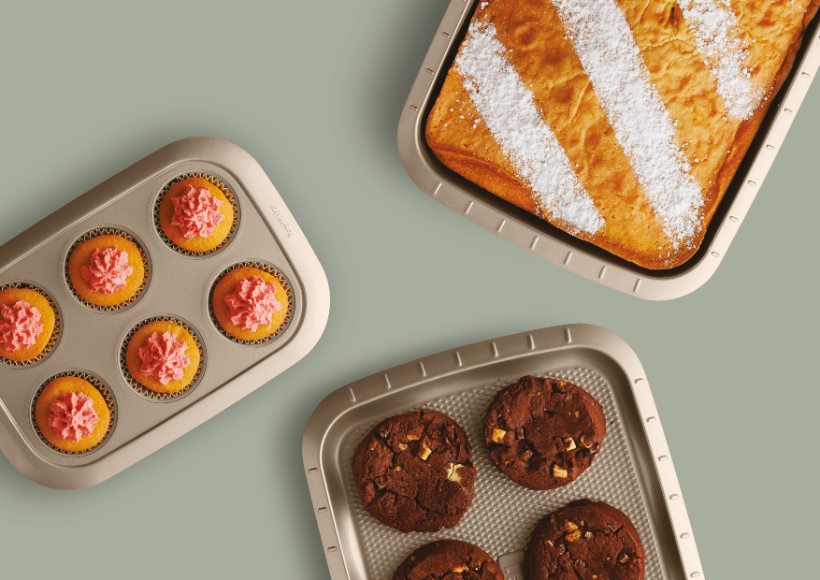Balance Cupcakevorm/Muffinvorm, 12 Stuks, Carbonstaal, Non-Stick, 8 cm - BergHOFF | Leo Line