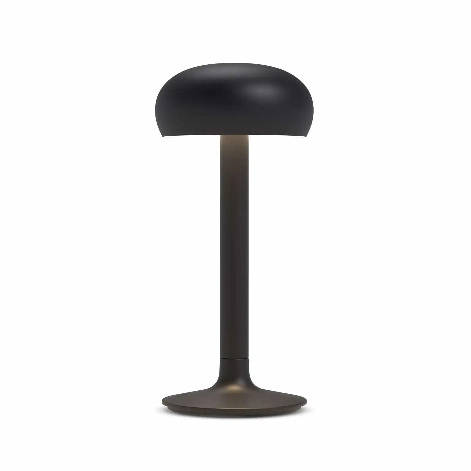Tafellamp, 13 x 29 cm, Zwart, Oplaadbaar, LED Lamp, Draadloos - Eva Solo | Emendo