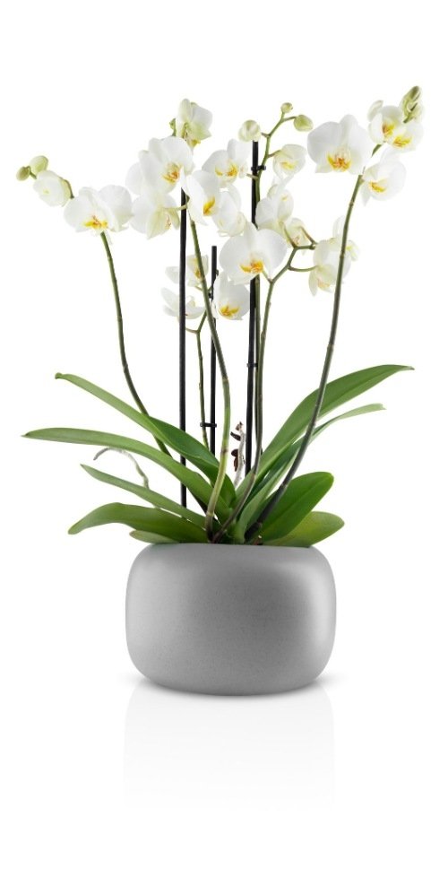 Stone Bloempot. Ø 19 cm. Keramiek. Grijs - Eva Solo