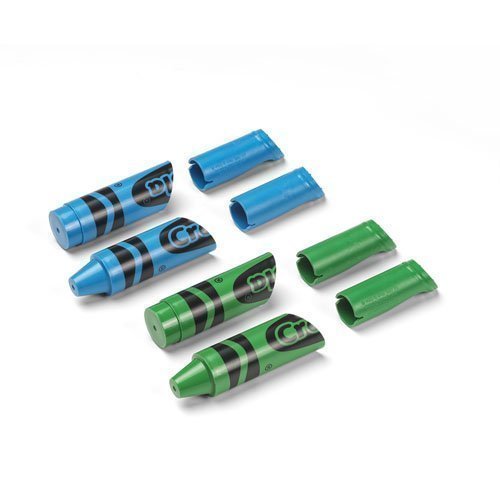 Wandhaken. Blauw/Groen - Polypropyleen - Crayola