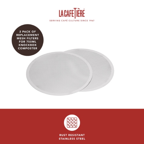 Pack of two Replacement filters for LCKNOCKBOX