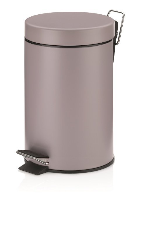 Monaco Pedaal Afvalemmer  - 3 liter - Lila - Kela