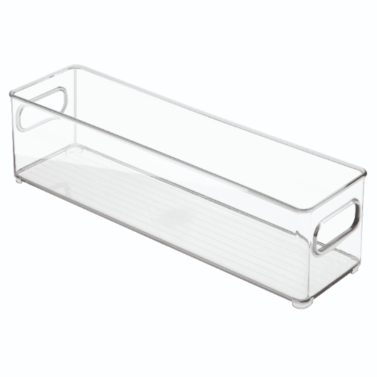 Koelkast Organizer, 9.9 x 9.9 x 36.6 cm, Kunststof, Transparant - iDesign | Fridge Binz