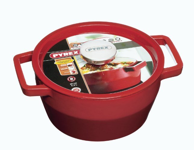 Braadpan Rond, 2,2 liter - Pyrex | Slowcook