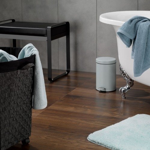 Porto Wasmand met Wieltjes - Wit - Kela