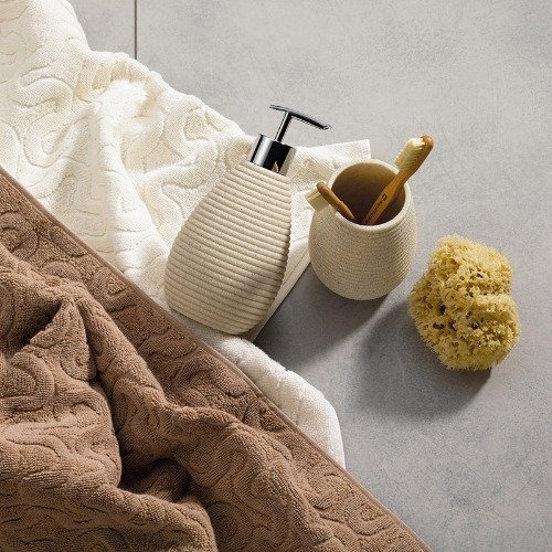 Medea Drinkbeker Badkamer - Beige - Kela