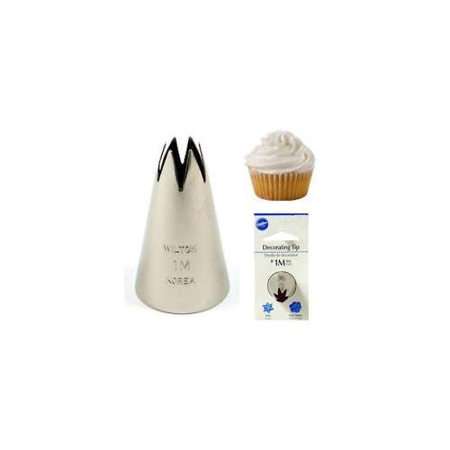 Icing decoratie tip / spuitmondje - nr. 1M - Wilton