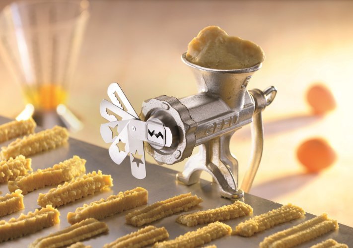 Koekjes Mondstuk Voor Vleesmolen - Maat 7/8 - TRICA - Gefu