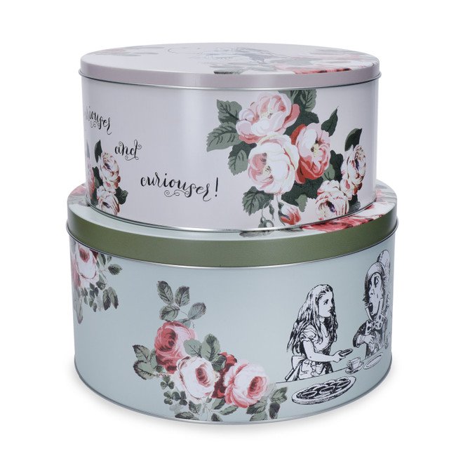 Mikasa x V&A Alice in Wonderland Cake Tin Set