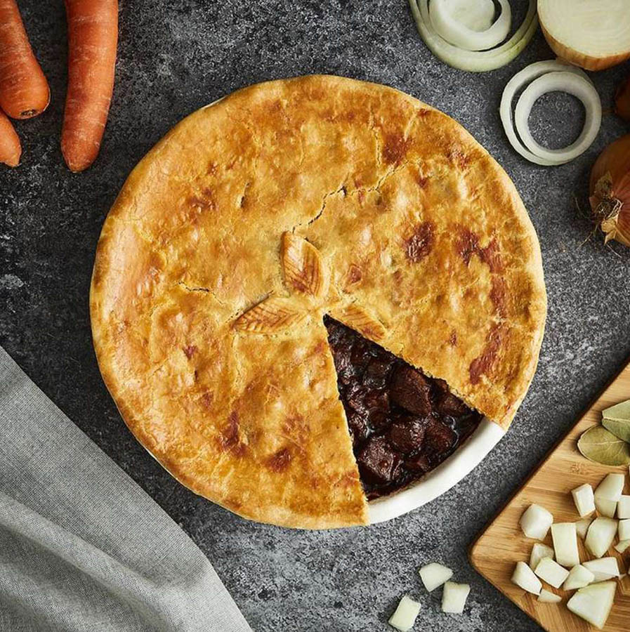 Taartvorm, Ovenschaal, ø 27 cm, Rond, Rood, Keramiek - Barbary & Oak | Foundry