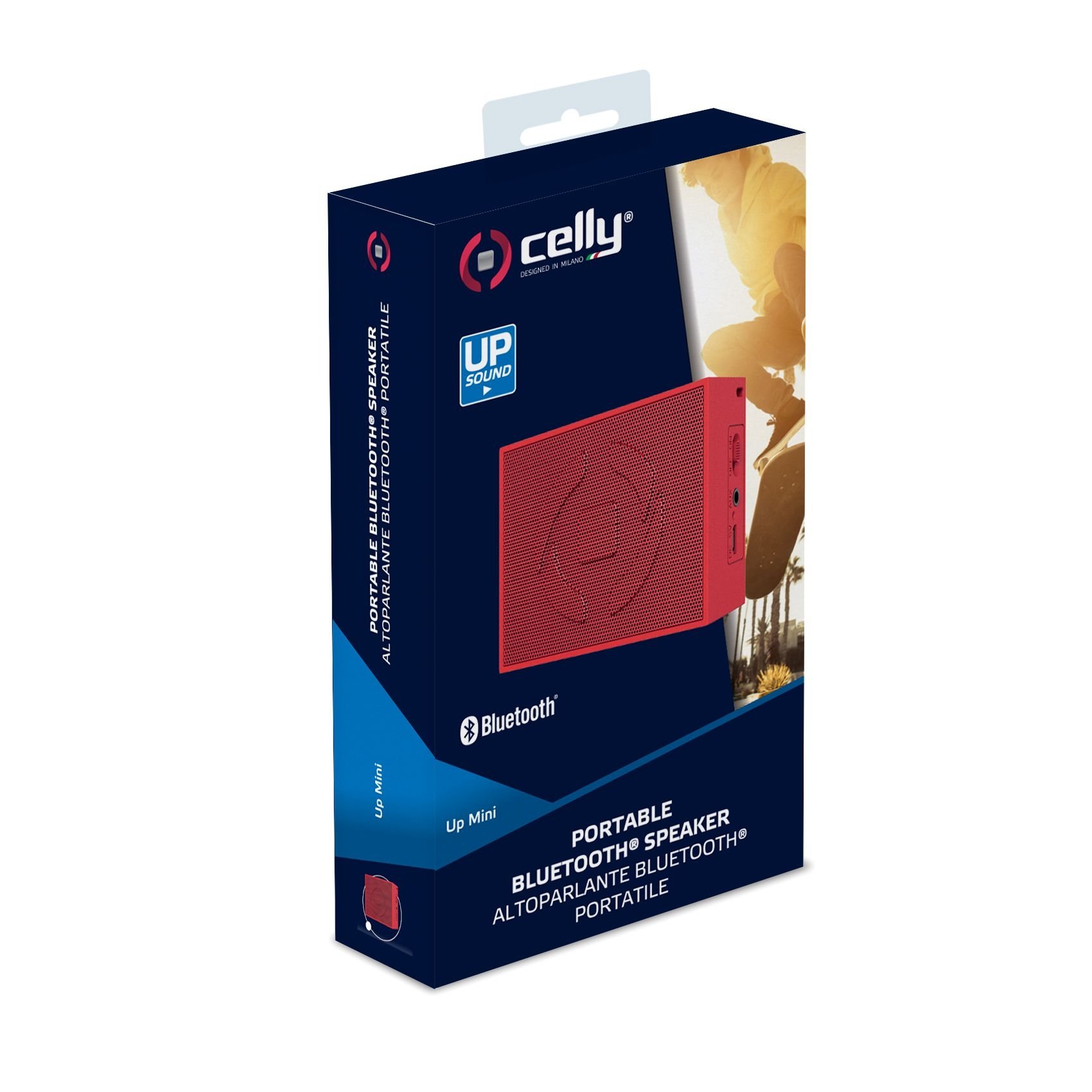 Bluetooth Speaker Up Mini, Rood - Celly