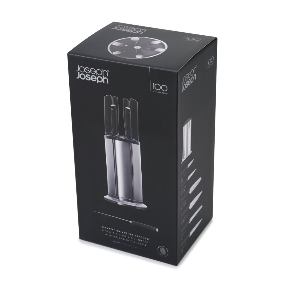 Elevate Carrousel Messenset, Set van 6 Stuks, RVS - Joseph Joseph | 100 Collectie