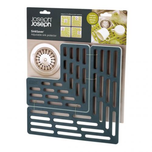 Sink Saver gootsteenmat grijs - aanpasbaar - Joseph Joseph