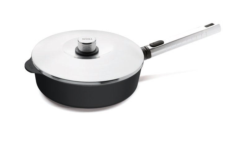 Hapjespan met deksel 24cm - Woll | Diamond XR Logic Pro