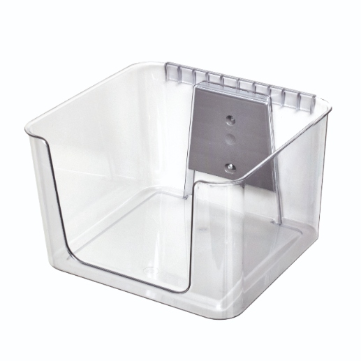 Open Wand Organizer, Maat M, Kunststof, 31.2 x 31.8 x 20.2 cm - iDesign | Wallspace Collection