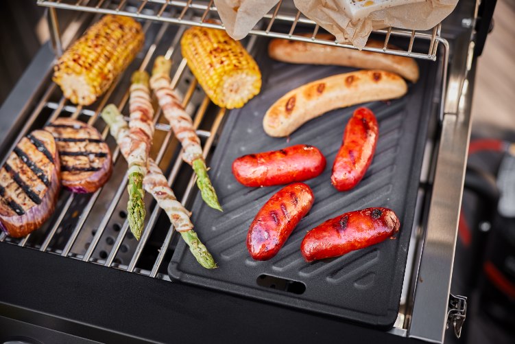 Gasbarbecue G2-P, 30 mbar, Mat Zwart - Rösle |  Videro Pro