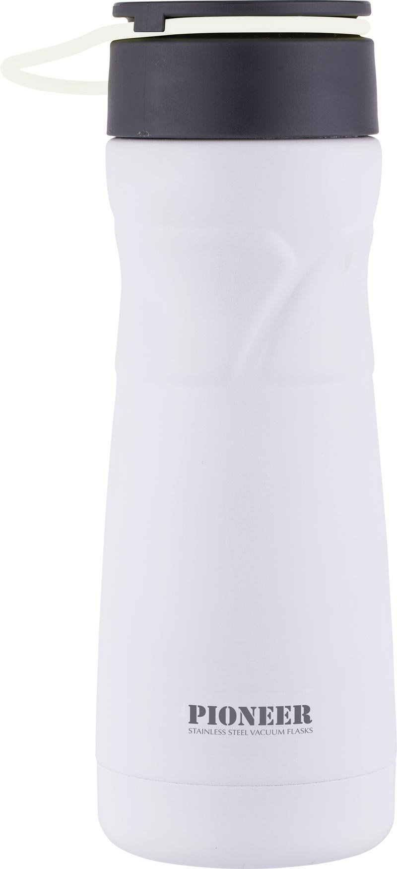 Vacuum Thermosbeker - 450ml - Wit - Verwijderbare infuser - Pioneer