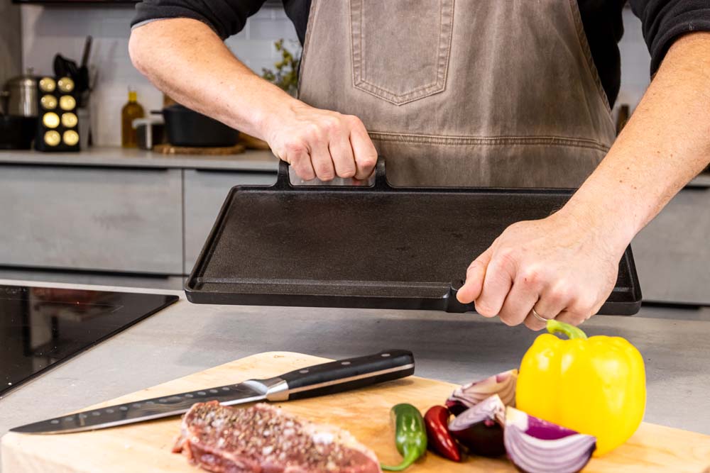 Teppanyaki Grillplaat - Gietijzer - Japans - Grillpan - KitchenCraft | World of Flavours
