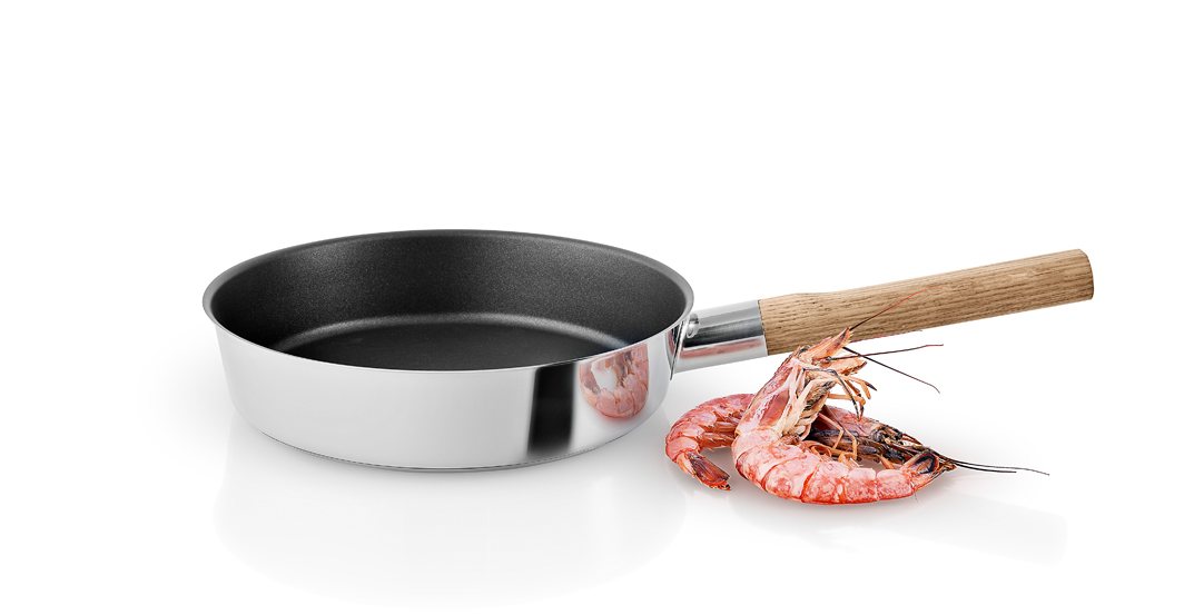Nordic Kitchen Koekenpan - Ø 24 cm - Bruin - Eva Solo