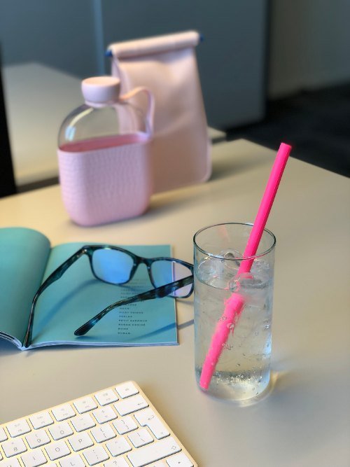 Drinkfles, 650 ml, Licht Roze - HIP