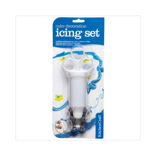 Icing set met 6 spuitmondjes - Sweetly Does It | Kitchen Craft
