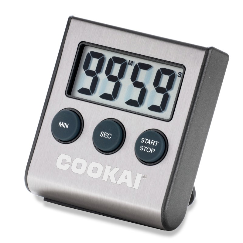 Digitale Timer, RVS, Grijs - Cookai