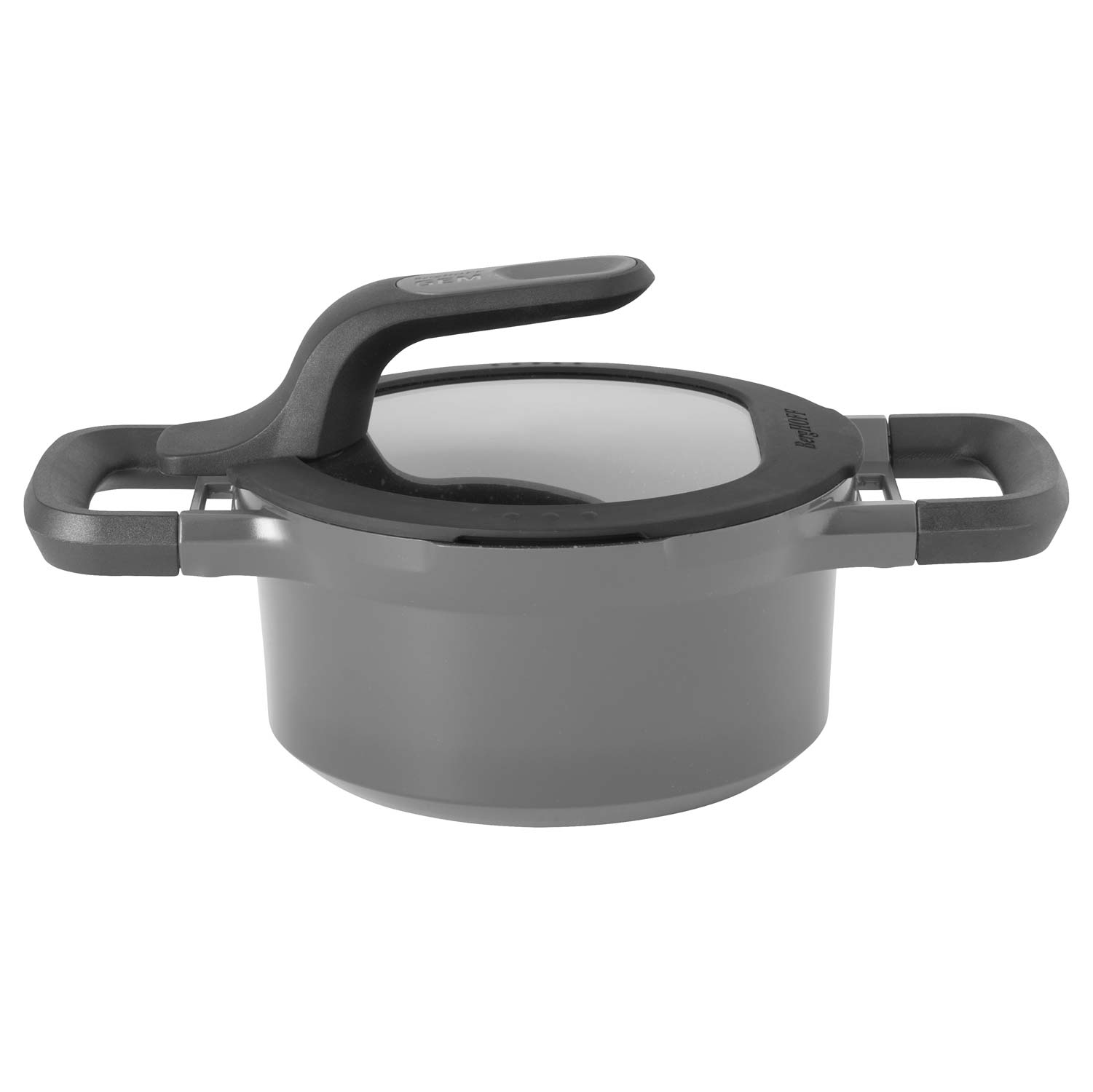 Braadpan 16 cm Aluminium, Grijs - BergHOFF | Gem