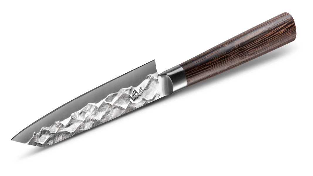 Universeelmes, 12.5 cm, Duits staal, 3D bergpatroon | BARE Cookware