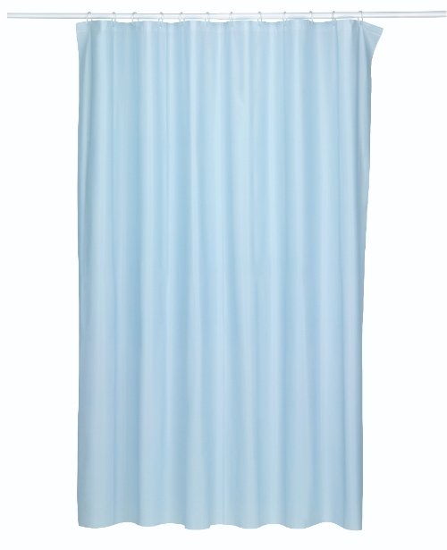Largo Douchegordijn - Middel - Blauw - Kela