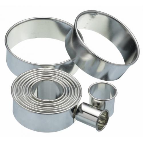 Set van 11 uitstekers - cirkel / rond - Kitchen Craft