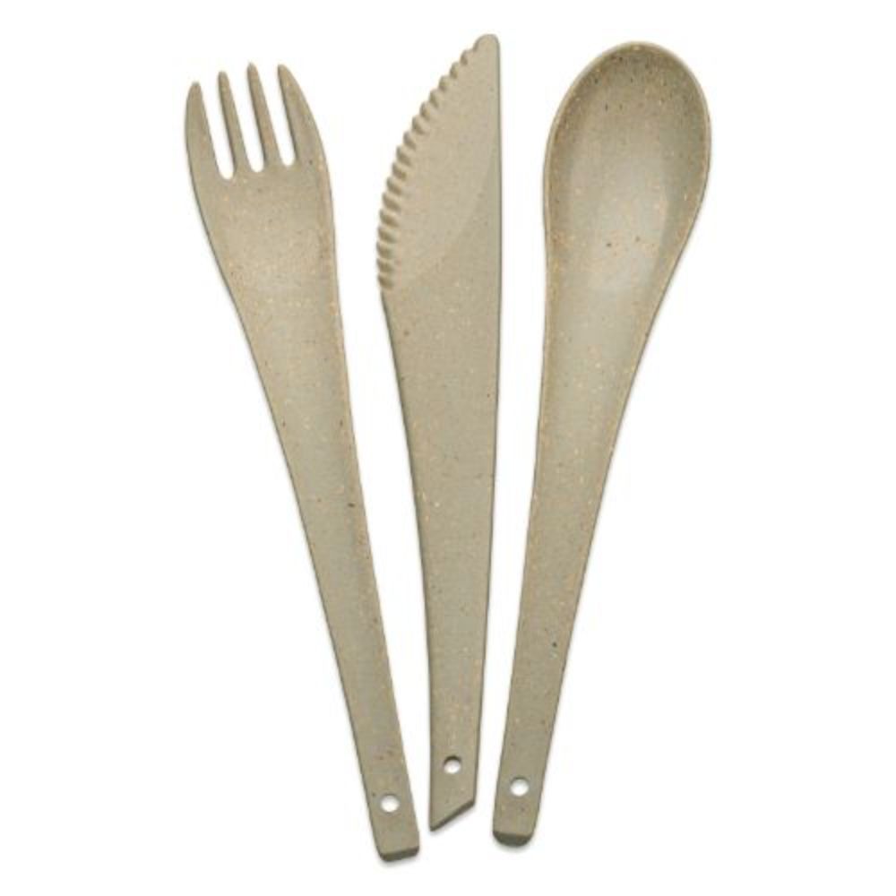 Reisbestek, 3-delig, Organic, Zand Beige - Koziol | Rio