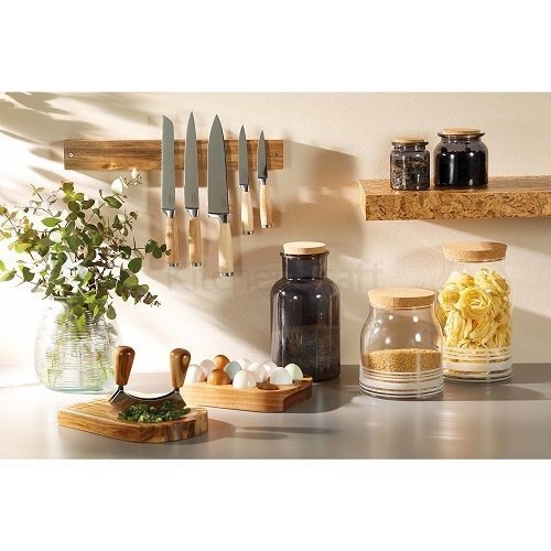 Magnetisch Messenrek Acacia 45x6cm - KitchenCraft | Natural Elements