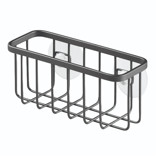 Gootsteen Caddy met Zuignappen, Mat Zwart - iDesign | Austin