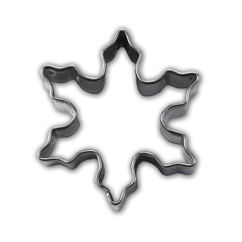 Uitsteker RVS - sneeuwvlok / ijskristal 4cm - Städter