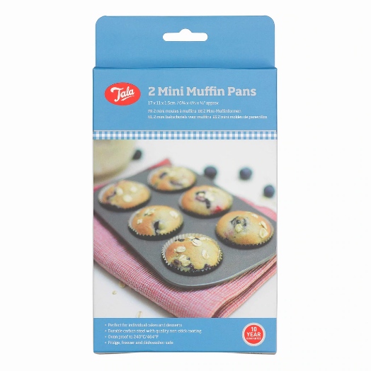 Mini Muffinvorm, 2x 6 Stuks, Non-Stick - Tala | Everyday