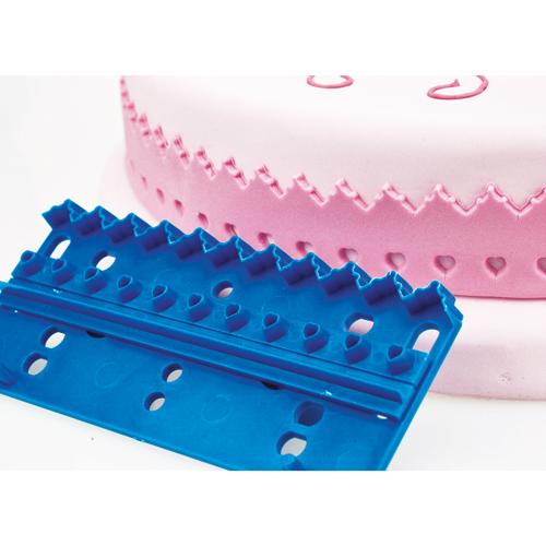 Driedelige taartrand decoratie set - Städter