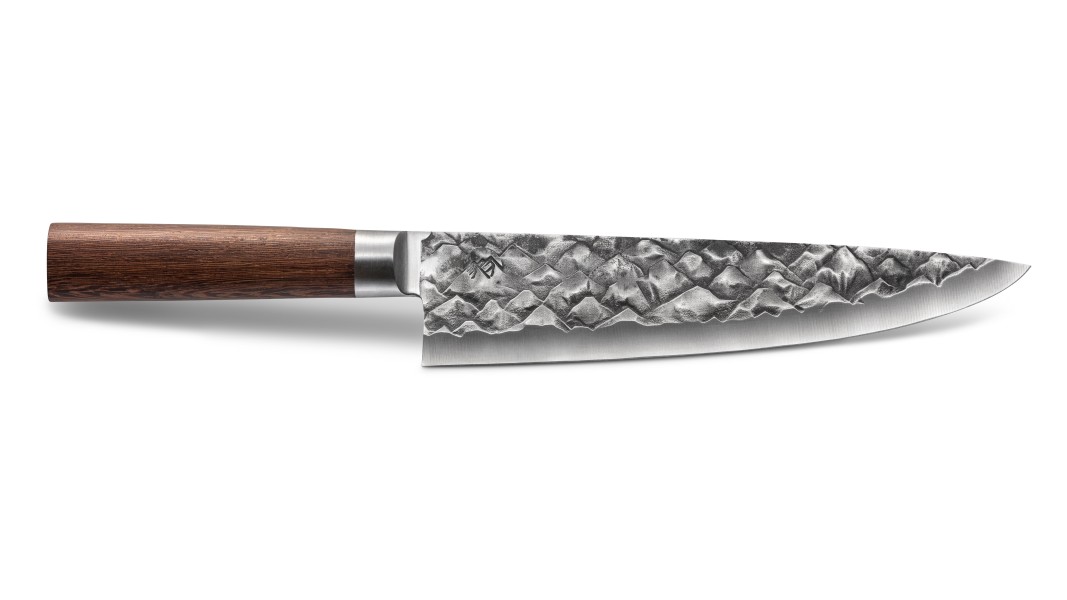 Koksmes, 20.5 cm, Duits staal, 3D bergpatroon | BARE Cookware