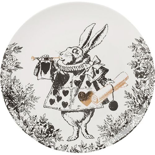 Ontbijtbord, Set van 4 Stuks, Porselein, 20.5 cm - V&A | Alice in Wonderland