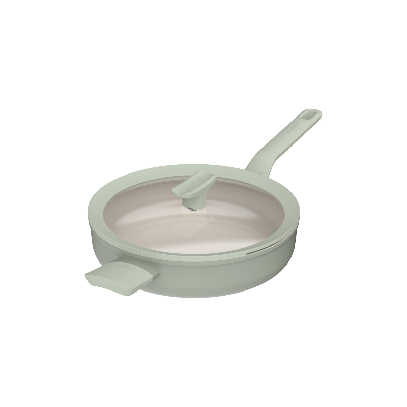 Balance Hapjespan met Steel, 26 cm, 2.9 L, Sage, Gerecycled Aluminium - BergHOFF | Leo Line