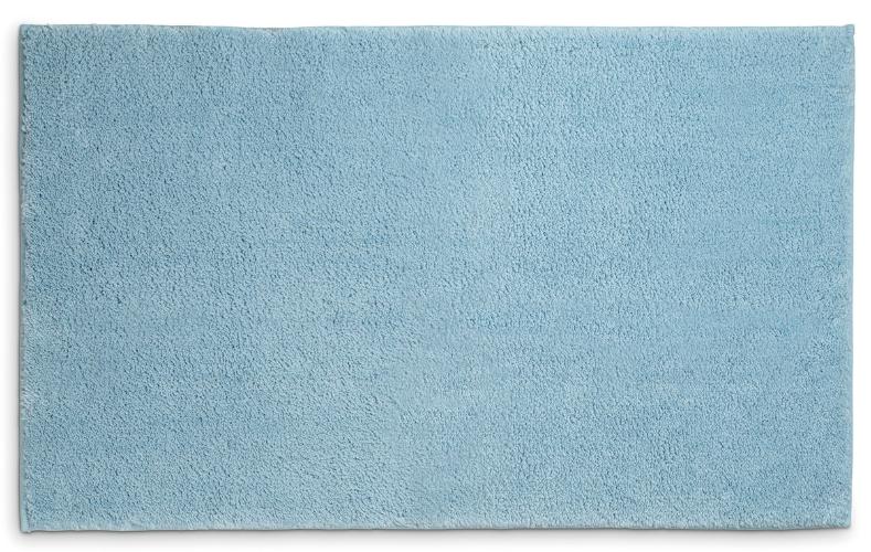 Badmat, 120 x 70 cm, Polyester, IJs Blauw - Kela | Maja
