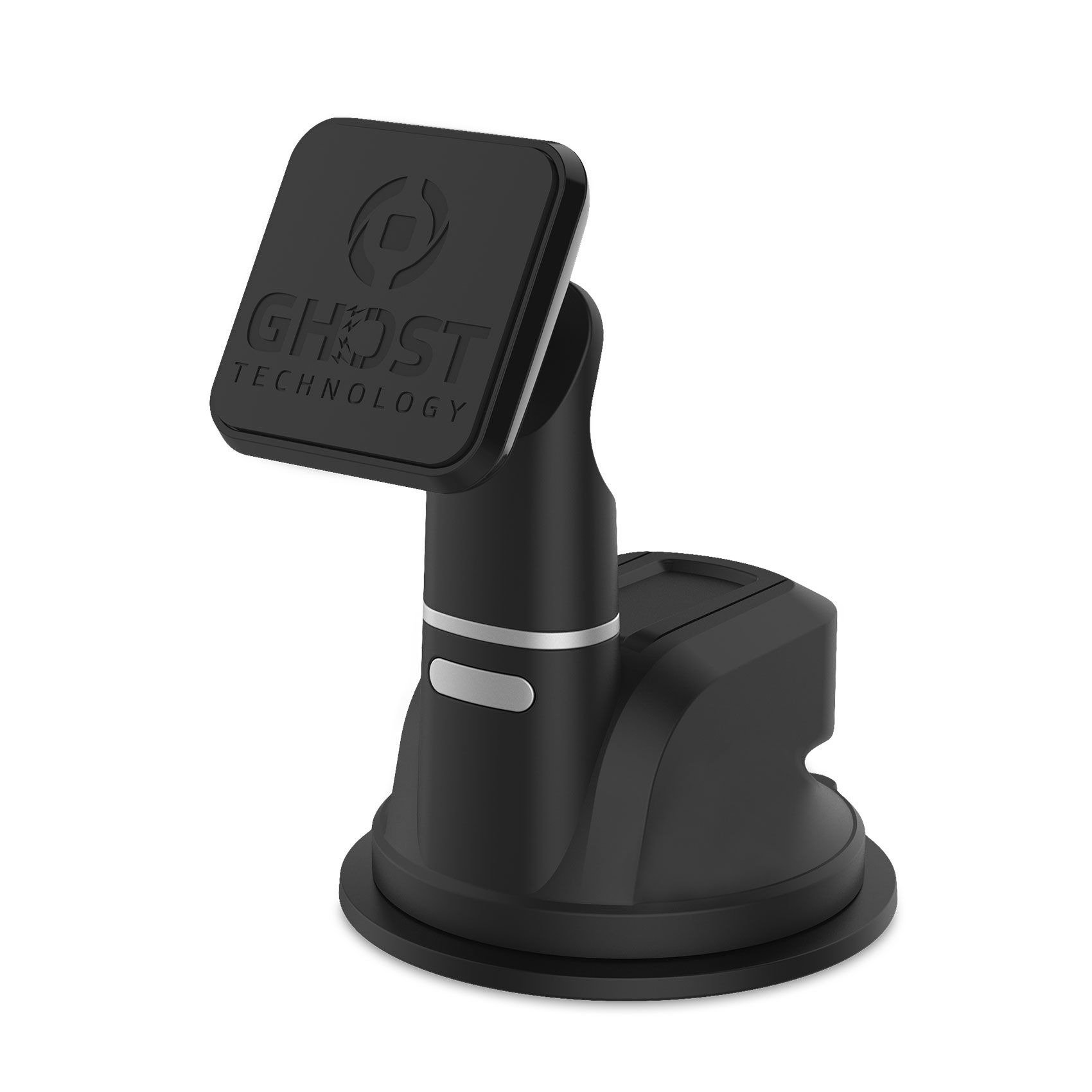 Ghost Magnetische Dashboard Smartphonehouder, Zwart - Kunststof - Celly