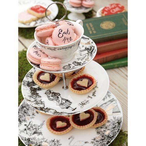 Etagère, 3 Lagen, Porselein - V&A | Alice in Wonderland