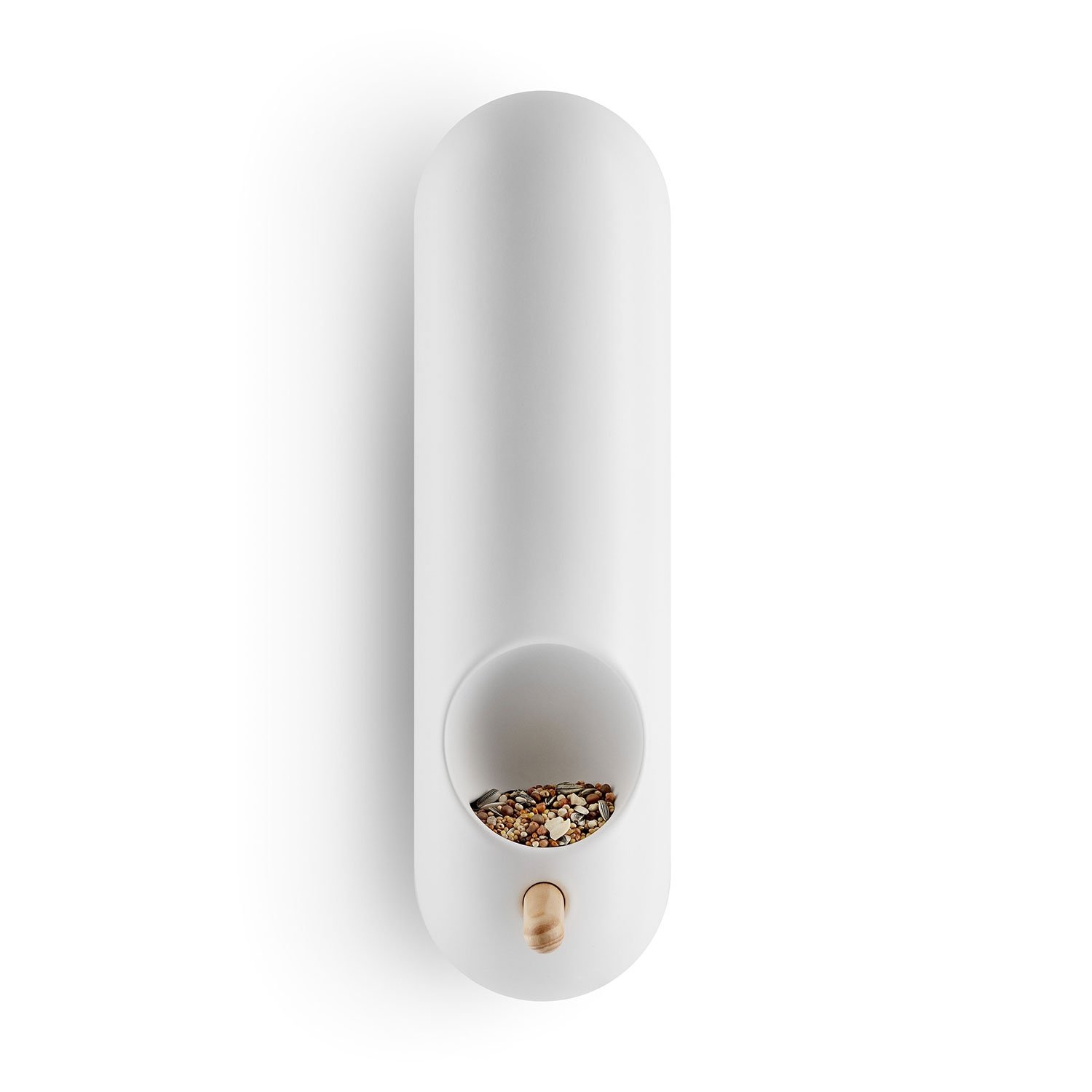 Vogel Voederbuis voor Muur - 33.5 cm - Wit - Eva Solo