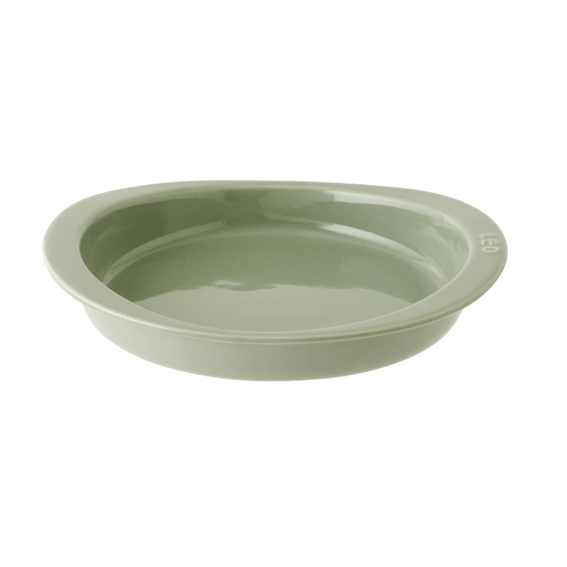 Balance Ovenschaal, 1.2 L, 24.5 x 24 x 5 cm, Sage, Keramiek - BergHOFF | Leo Line