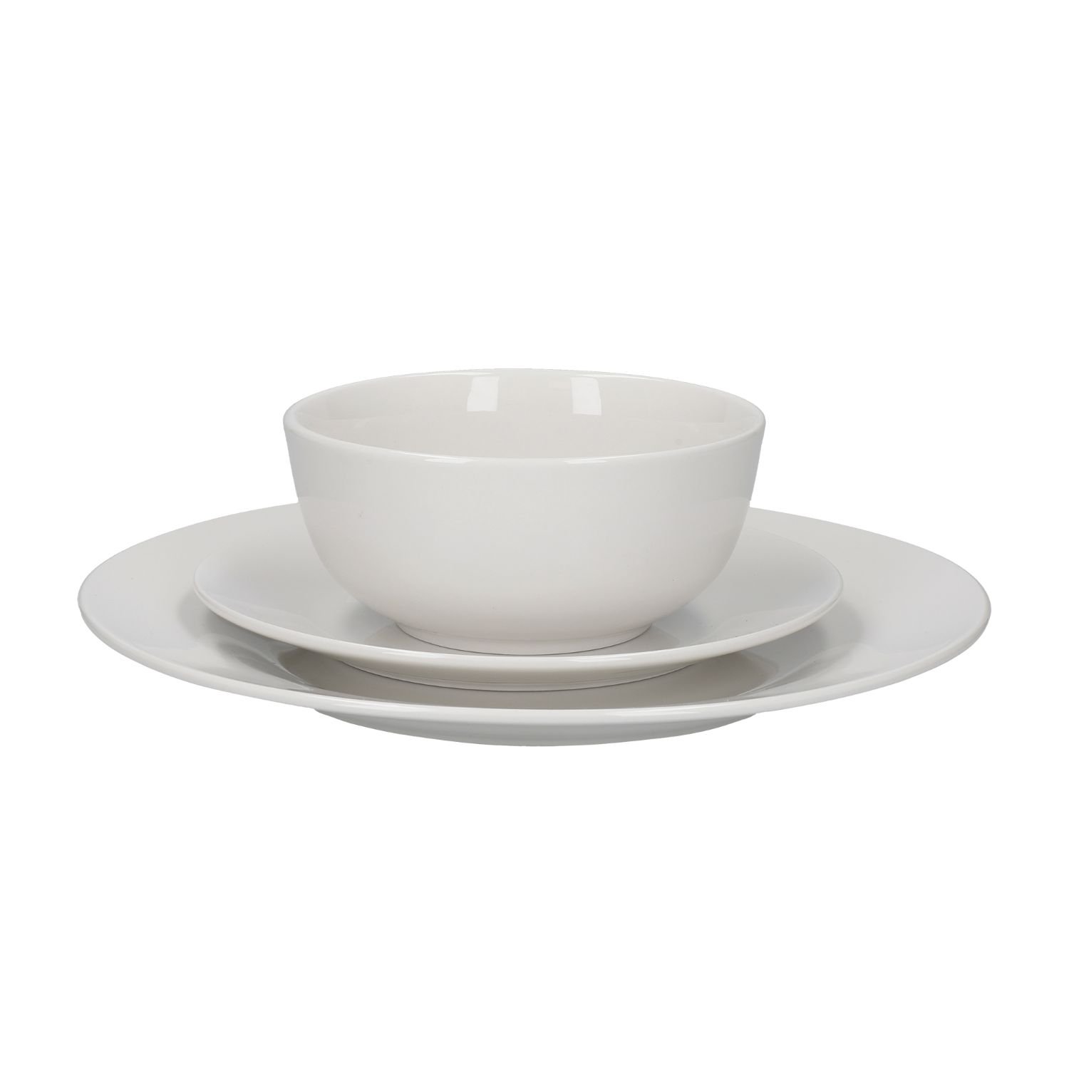 Servies Set, 12 Delig, Porselein, Wit - Mikasa | Alexis