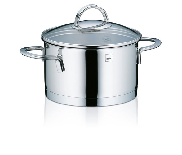 Kookpan hoog 16 cm - RVS - Kela | Cailin