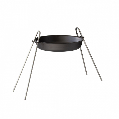 Pan Standaard, Vuurstandaard, Koken Boven Vuur, 37 cm, RVS - Kockums