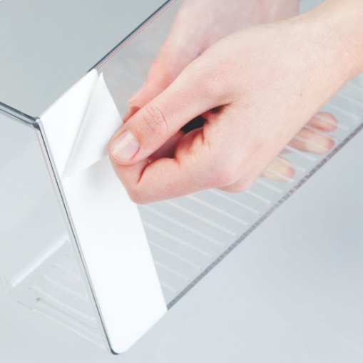 Wand Organizer, Ophangbaar, 27.9 x 8.9 x 16.5 cm, Kunststof, Transparant - iDesign | Affix Linus