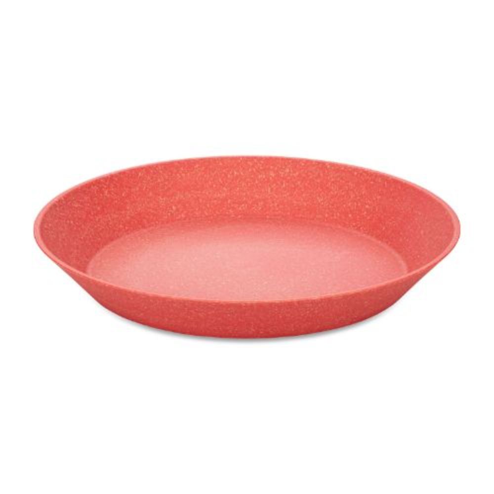 Diep Bord, 24 cm, Set van 4, Organic, Natuur Koraal - Koziol | Connect Plate