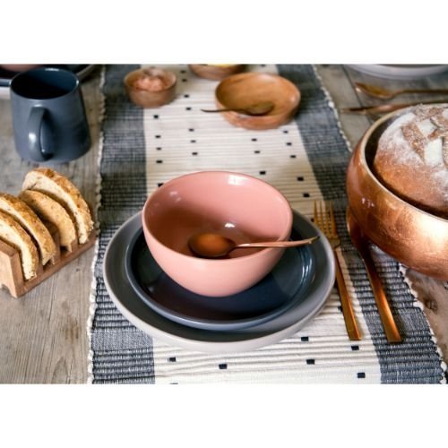 Dinerbord, Keramiek, Taupe, 24.5 cm - Mikasa | Serenity